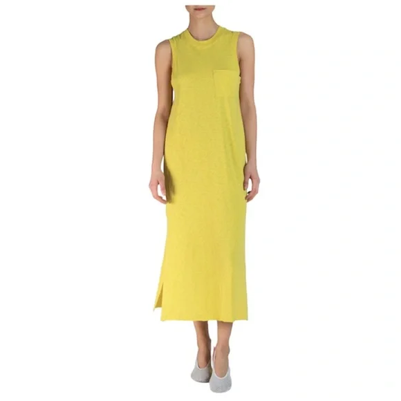 chinese dress ladies Atm Anthony Thomas Melillo Slub Jersey Tank Maxi Dress